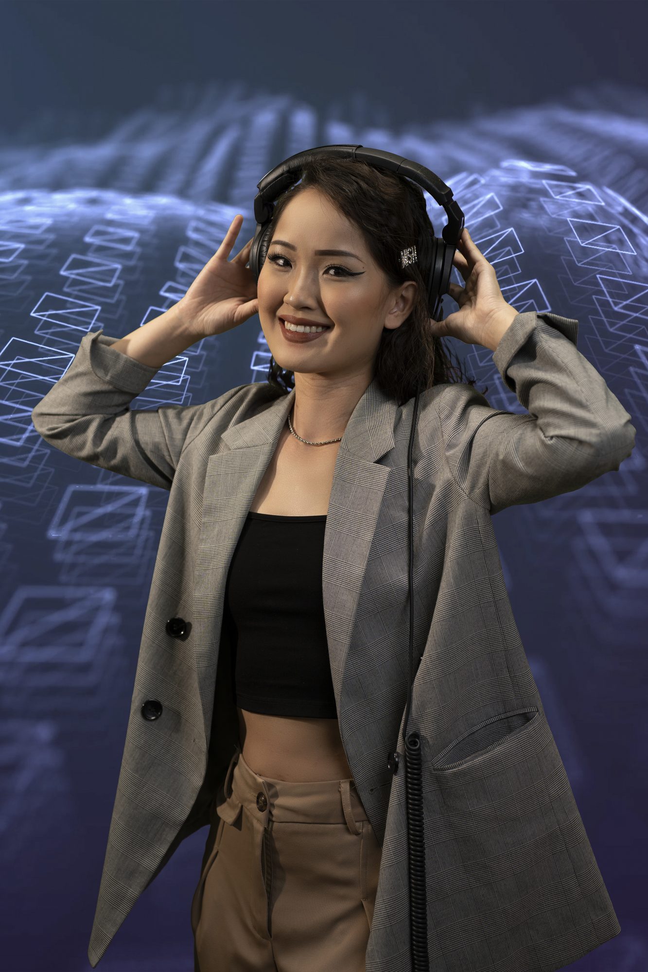 DJ Mish performing at an event