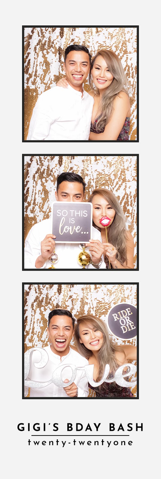 Photo strip Style 6 — 3 Photos / Portrait